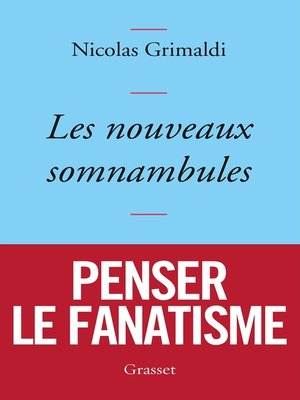 cover image of Les nouveaux somnambules